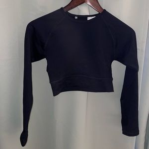 AYBL - NWOT cropped long sleeve - small